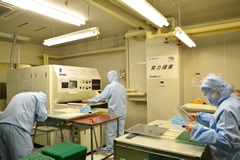 プリント基板製造工程の様子